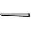 Fantasia Martino industrial LED wall light in black aluminium - 18W, 1306 lumen, 3000K warm white, IP20, 905 mm long
