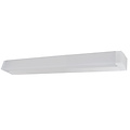 Fantasia Fantasia Skeeler LED wall lamp in aluminium and acrylic, white, 5W LED, 400 lumens, 3000K warm white light, IP20, 345 mm long