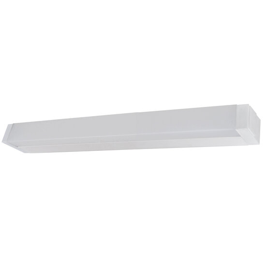 Fantasia Fantasia Skeeler LED wall lamp in aluminium and acrylic, white, 5W LED, 400 lumens, 3000K warm white light, IP20, 345 mm long