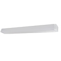 Fantasia Fantasia Skeeler LED wall light in white aluminium with plexi cover, 12W, 847 lumen, 3000K warm white light, 605 x 58 x 40 mm, IP20