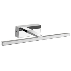 Fantasia Aline LED wall light chrome - 8W, 369Lm, 3000K, IP23