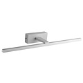 Aplique de pared LED blanco Fantasia Amur con LED SMD integrado, 12W, 840 lúmenes, 3000K blanco cálido, IP23