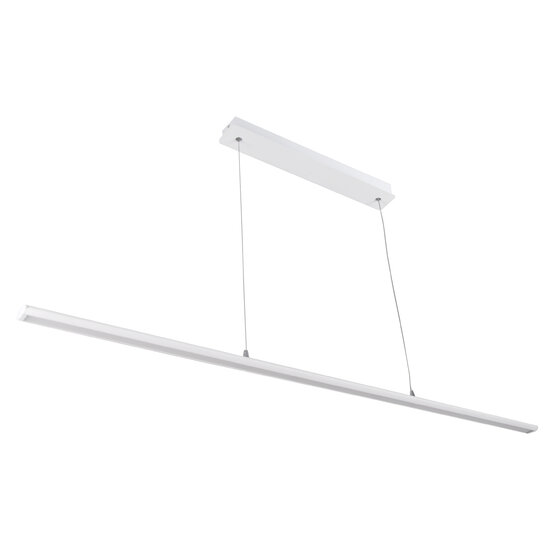 Fantasia Fantasia Lino lámpara colgante LED blanca, aluminio, 24W 1970 lúmenes 3000K blanco cálido, regulable, IP20, 150 cm