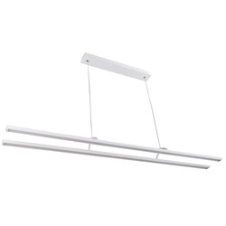 Suspension LED Fantasia Lino 2x24W 3290lm 3000K blanc