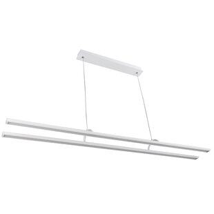 Suspension LED Fantasia Lino 2x24W 3290lm 3000K blanc