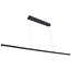 Suspension Fantasia Lino noire LED, 24 Watt, 1970 lumens, 3000K lumière blanc chaud, aluminium, IP20
