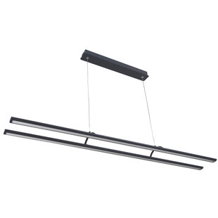 Fantasia Lino LED hanglamp zwart 2x24W 3290lm 3000K