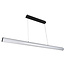 Fantasia Rory single pendant light black aluminium, 24W LED, 2535 lumen, 3000K warm white