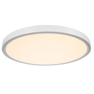 Plafón redondo pequeño blanco opio 30W 2700K