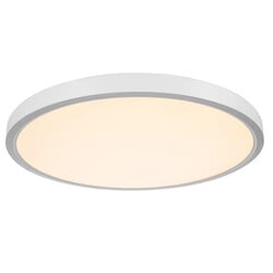 Opium large round ceiling lamp white 40W LED 2700K