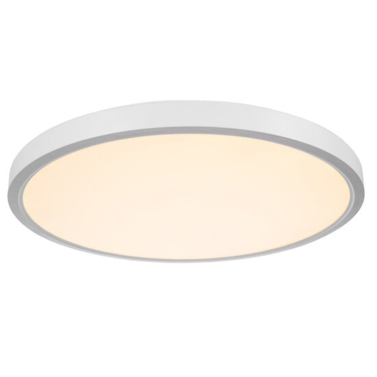 Opium large round ceiling lamp white 40W led 2700K