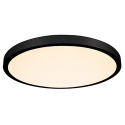 Opium black large round ceiling lamp 40W LED 2700K