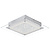 Karel large square ceiling lamp LED 18W 1500Lm 3000K