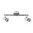 Lorenzo 2xGU10 5W dimmable LED Chrome IP44 ceiling lamp