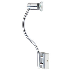 Fantasia Lorenzo Deckenspot 1-flammig chrom GU10 IP44