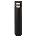 Fantasia Tower poteau de jardin avec LED intégrée 9W, 1071 lumens, lumière blanc chaud 3000K, aluminium noir, IP65, hauteur 650 mm