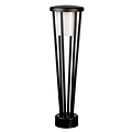 Fantasia Fantasia Molly poste de jardín 7W LED 3000K negro, aluminio, IP65 impermeable para exterior