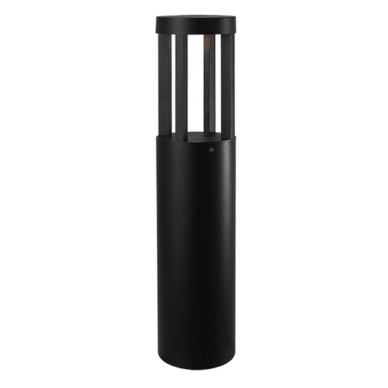 Fantasia Fantasia Condor v2 poste de jardín pequeño 7W LED 3000K negro, aluminio, IP65 impermeable