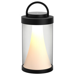 Fantasia TULGA oplaadbare LED tafellamp 2W IP54 zwart