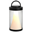 Fantasia Fantasia TULGA aufladbare LED-Tischleuchte, 2W, 3000K warmweiß, IP54, Aluminium schwarz, 140x250mm