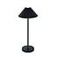 Fantasia Fantasia Amuse oplaadbare LED tafellamp in zwart staal en plexi – 3W, 320 lumen, 3000K, IP54, energieklasse F