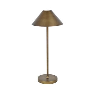 Amuse bronze LED table lamp 3W 320Lm IP54, rechargeable, battery incl.