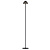 Amuse black LED floor lamp 3W 320Lm IP54, rechargeable, battery incl