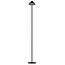 Lampadaire LED noir Amuse 3W 320Lm IP54, rechargeable, batterie incl.