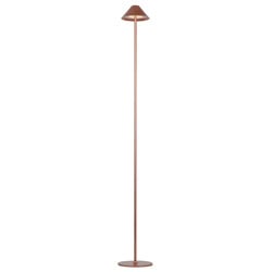 Fantasia Qute LED vloerlamp koper, oplaadbaar, IP54 buitenverlichting