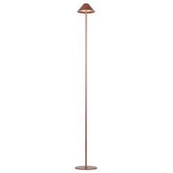 Lampadaire d'extérieur LED Amuse cuivre 3W 320Lm IP54, rechargeable, batterie incl.