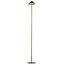 Amuse bronzen buiten vloerlamp 3W 320Lm IP54, herlaadbaar, batterij incl