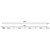 Base libre en saillie pour suspensions 5x, blanc, 180cm