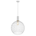 Fantasia Fantasia Noah hanglamp in wit met goud, metalen behuizing, E27 fitting, diameter 350 mm, hoogte 440 mm, IP20
