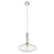 Lampe suspendue boule Noah métal 1xE27 D290xH300 Blanc / or