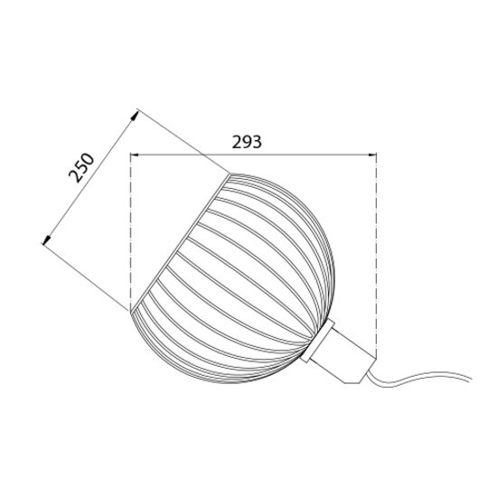 Noah tafellamp ø250mm zwart / goud