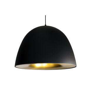 Bonus uitzonderlijke hanglamp diam 600mm 1*E27 zwart/brons (kabel 300cm)