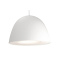 Fantasia Fantasia NOBU lámpara colgante, diámetro 600mm, aluminio y acrílico, blanco, casquillo E27, cable 300cm, IP20