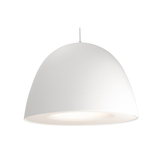 Fantasia Fantasia NOBU lámpara colgante, diámetro 600mm, aluminio y acrílico, blanco, casquillo E27, cable 300cm, IP20