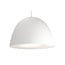 Fantasia NOBU suspension, aluminium et acrylique, blanc, diamètre 600mm, douille E27 (ampoule non incluse), câble 300cm, IP20