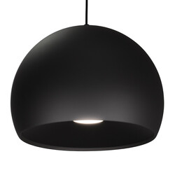 Suspension Xavier noire diam 400mm LED 7W dimmable (câble 300cm)