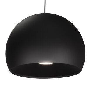 Xavier black pendant lamp diam 400mm LED 7W dimmable (cable 300cm)