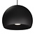 Xavier black pendant lamp diam 400mm LED 7W dimmable (cable 300cm)