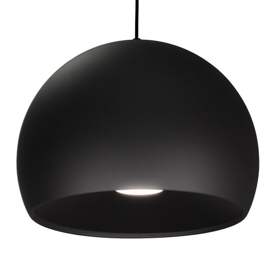 Fantasia Fantasia Xolo pendant lamp with integrated 7W LED, dimmable, 2700K warm white, 400 mm diameter, 297 mm height, black