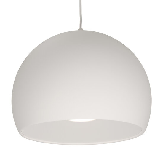 Fantasia Fantasia Xolo pendant lamp with integrated 12W LED, dimmable, 2700K warm white, 500 mm diameter, 371 mm height, white