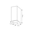 Fantasia Fantasia Flux SQ eckige Außenwandleuchte mit Auf- und Ablicht, 2x GU10-Fassung, schwarz, IP54, 150 x 70 x 95 mm
