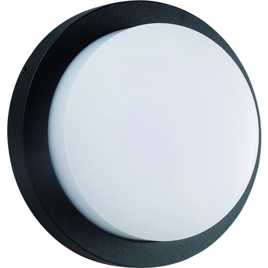 Fantasia Fantasia LIBRA plafón, aluminio negro, redondo, IP54, Ø145 mm, apto para fuente de luz hasta 10W y 3000K, RA>80