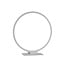 Fantasia Annie tafellamp wit, dimbaar, ø400mm, aluminium/plexi, LED 21W SMD 1360lm 3000K, IP20, energieklasse E