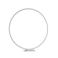 Fantasia Annu LED table lamp, round, white, dimmable, ø800mm, height 830mm, 37W, 2405 lumen, 3000K warm white, IP20