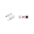 Annie Tischleuchte rund weiß dimmbar ø800mm LED 37W 2405Lm SMD LED 3000K