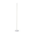 Fantasia Lámpara de pie Fantasia Gigi de aluminio blanco con LED regulable 54W, 3000K blanco cálido, altura 180 cm, IP20